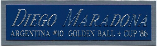 Targa diego maradona - diego,