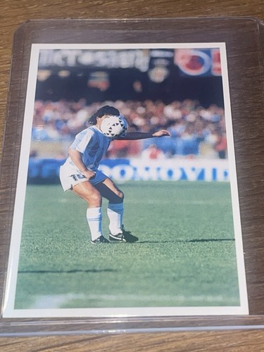Diego maradona card - maradona,