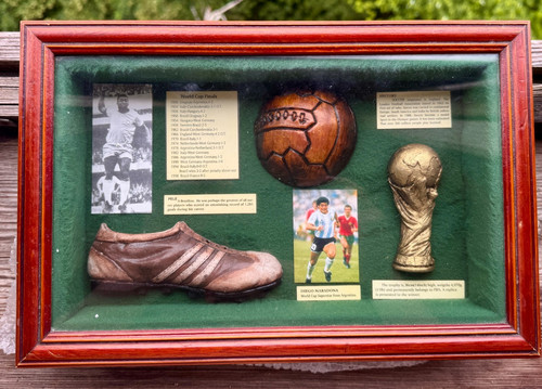 Scatola ombra calcio vintage - scatola,